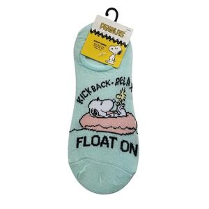 Peanuts Snoopy Scoop Liner Socks 5 Pairs Women Shoe Size 4-10‎ Sock 9-11 New